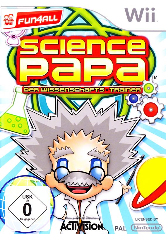 Science Papa box art for Wii